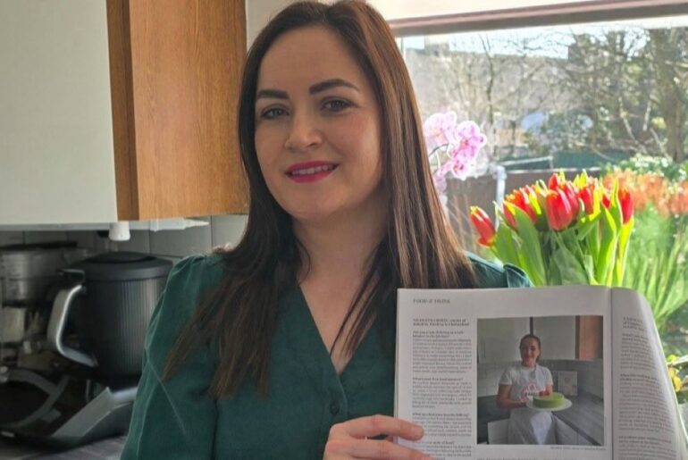 Româncă din Anglia, femeie de succes Nicoleta Chirtu cofetar