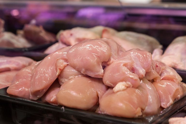 Carne de pui cu Salmonella